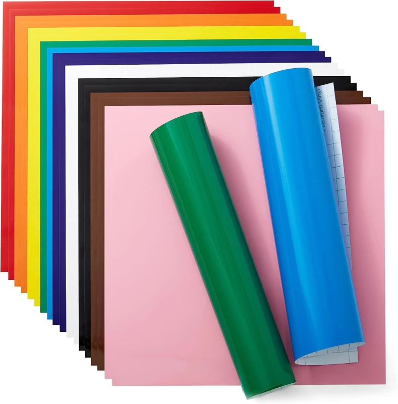 Image of Cricut Permanent Heat transfer vinyl sheet Smooth heat transfer vinyl