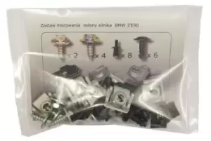 Image of ROMIX Fastening Element, engine cover BMW 90209