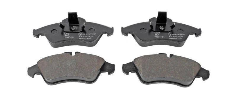 Image of DT Spare Parts 4.91903 Brake pad set Front Axle Brake Pad Set,disc brake (402)