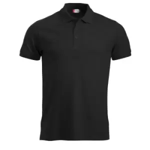 image of Clique Mens Manhattan Polo Shirt (L) (Black)