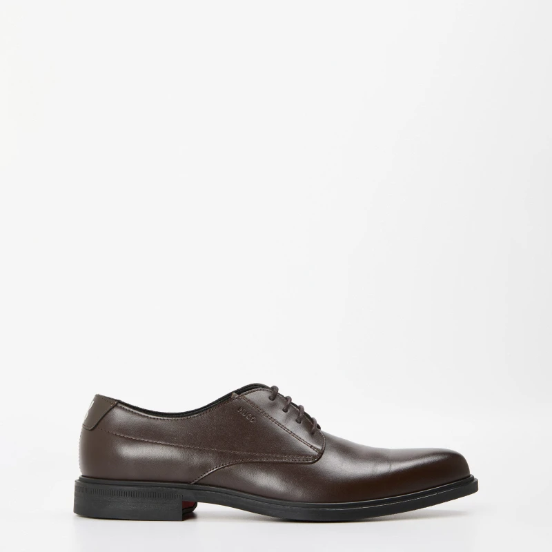 Image of Hugo Mens Kerr Derb Lt N Derby Shoes Dark Brown male 6 (40)