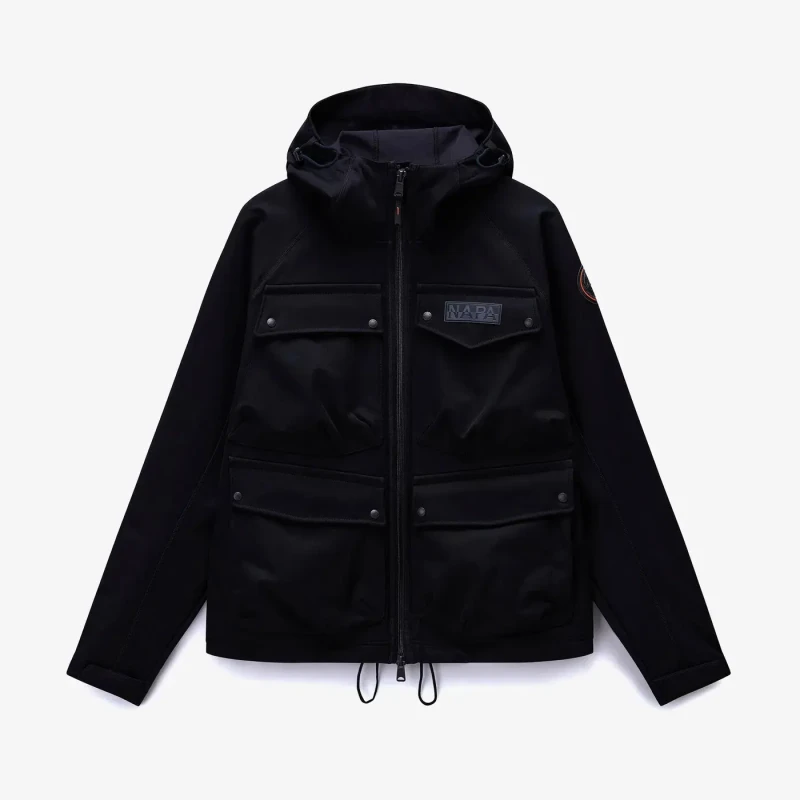 Image of Puffer jacket Napapijri A-Rivalto Noir Male XS