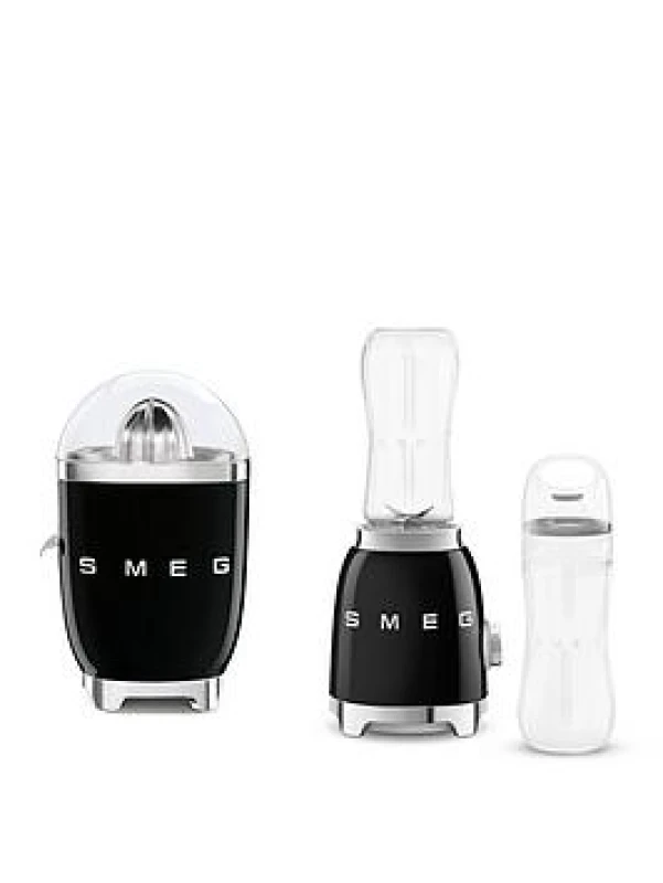 Image of Smeg Smeg EEJB312 Black Compact Personal Blender and Ci Blenders Medium Black 39882103390