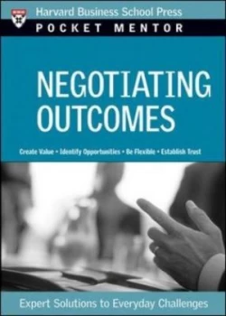 Image of Negotiating Outcomes by Harvard Business School Publishing Corporation Paperback