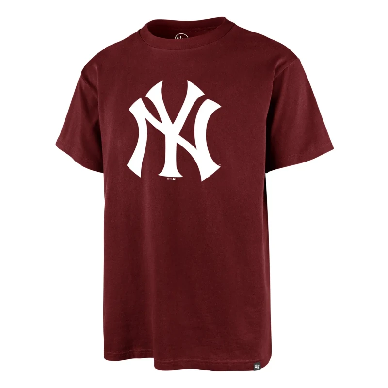 Image of 47Brand T-Shirt New York Yankees MLB Rouge Unisex S