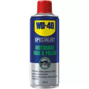 image of 44809 Specialist Motorbike Wax & Polish 400ml - Wd-40