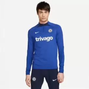 image of Nike Chelsea Strike Drill Top - Blue