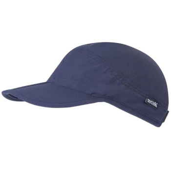 image of Regatta Folding Peak Cap - Blue