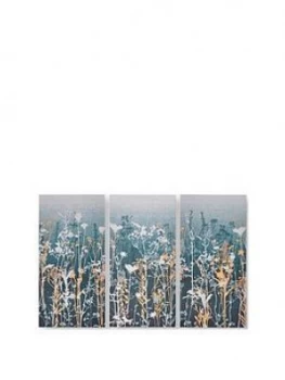 Image of Graham & Brown Wildflower Meadow Canvas With Metallic Highlights