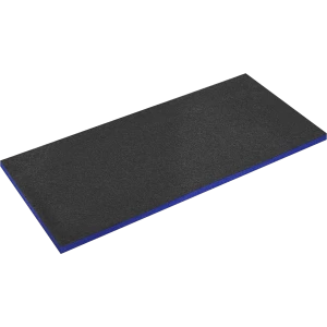 image of Sealey Blue Easy Peel Shadow Foam for Tool Chests and Cabinets 1200mm 550mm 30mm