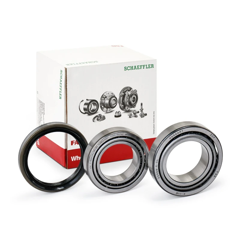 Image of FAG 713 6440 10 Wheel bearing kit Photo corresponds to scope of supply Wheel Bearing Kit (654)