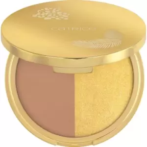 image of Catrice Wild Escape Glowy Bronzer & Highlighter C01 17,6 g