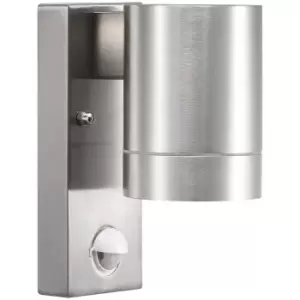 Image of Tin Maxi Sensor Outdoor Down Wall Lamp Aluminium, GU10, IP54