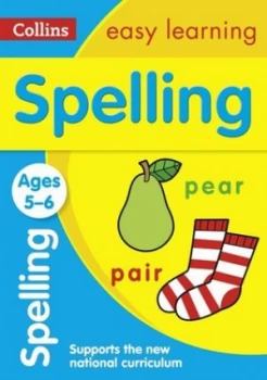 Image of Spelling. Ages 5-6 by Collins Easy Learning Book