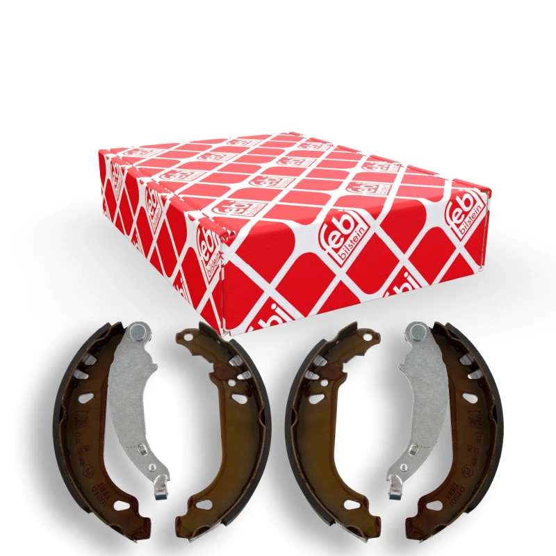 Image of FEBI BILSTEIN 33990 Brake Shoes Rear Axle, Ø: 180mm Brake Shoe Set (70)