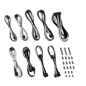 Image of CableMod Classic ModMesh RT-Series Cable Kit Asus ROG / Seasonic - Black/White