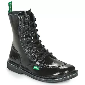 Image of Kickers MEETICKZIP womens Mid Boots in Black / 7,8,9