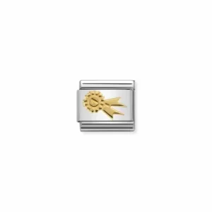Image of Nomination Composable Classic SYMBOLS Steel And 18k Gold Jewellery