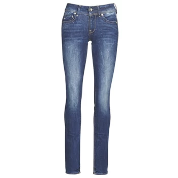 Image of G-Star Raw MIDGE MID STRAIGHT WMN womens Jeans in Kaki