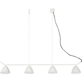 Image of Faro Flash - LED 4 Light Adjustable Ceiling Pendant Bar White