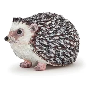 image of PAPO Wild Animal Kingdom Hedgehog Toy Figure, Three Years or Above, Multi-colour (50245)