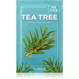 The Saem Natural Mask Sheet Tea Tree Refreshing and Purifying Sheet Mask 21 ml