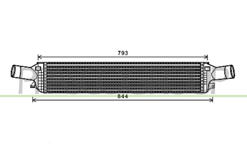 Image of PRASCO Intercooler PRASCO AD024N001