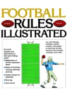 Image of football rules illustrated