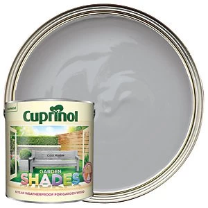 image of Cuprinol Garden Shades Matt Wood Treatment - Cool Marble 2.5L