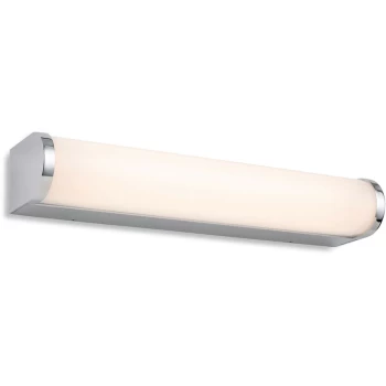 image of Firstlight - Bravo Bathroom LED Wall Light - 300mm Chrome with Opal Diffuser IP44