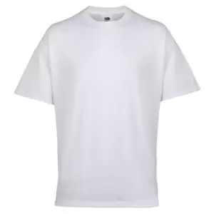 Image of Fruit Of The Loom Mens Belcoro Cotton Underwear T-Shirt (Pack Of 3) (XL) (White)