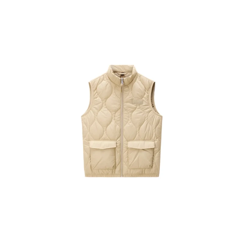 Image of Womens sleeveless down jacket Napapijri Belle Beige Female XL