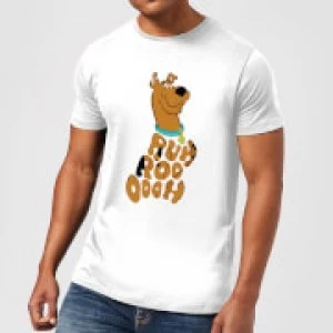 Image of Scooby Doo RUHROOOOOH Mens T-Shirt - White - 3XL