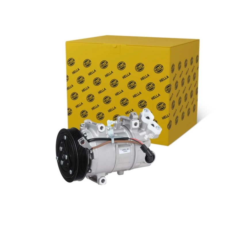 Image of HELLA Air conditioning compressor HELLA 8FK 366 201-711