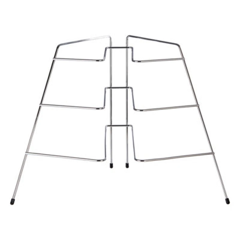 Image of Orsina Jasper Chrome Corner Plate Rack