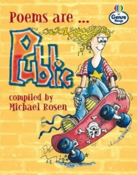 Image of Poems Are Public Genre Fluent Stage Poetry Book 5 by Michael Rosen Paperback