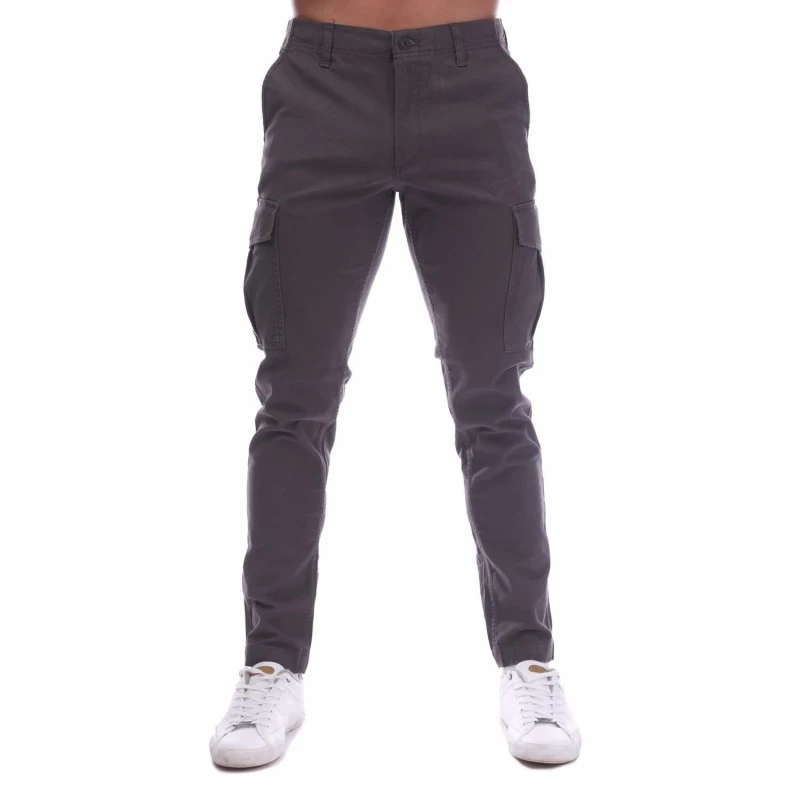 Image of Jack and Jones Dean Cargo Pant - Grey Grey One Size