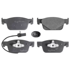 Image of Brake Pad Set 16962 by Febi Bilstein front axle