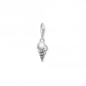 Charm Club Shell With Pearl Charm 1891-082-14