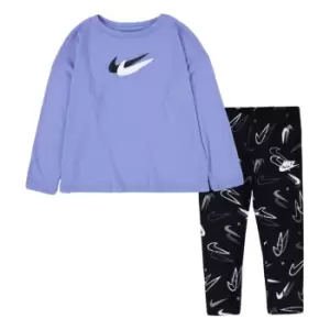 Image of Nike Prnt Lg Set Bb24 - Black