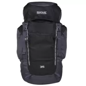 Image of Regatta Highton 35L Backpack (One Size) (Black/Ebony)