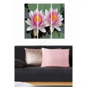 Image of MDF1180307 Multicolor Decorative MDF Painting (3 Pieces)