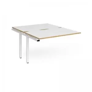 Image of Adapt add on unit single 1200mm x 1600mm - white frame and white top