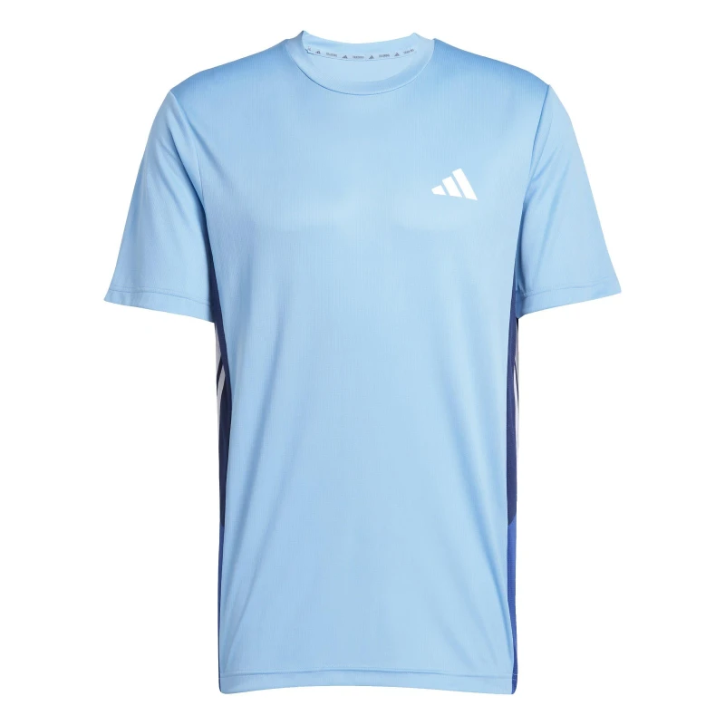 Image of adidas Train Essentials Colourblock T-Shirt Adults - Blue Blue M