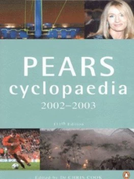 Image of Pears Cyclopaedia 2002-2003 by Chris Cook Hardback