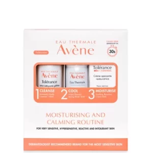 Image of Avene Moisturising and Calming 3-Step Routine for Very Sensitive Skin