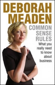 Image of Common Sense Rules by Deborah Meaden Paperback
