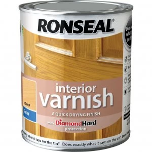 image of Ronseal Interior Satin Quick Dry Varnish Beech 250ml