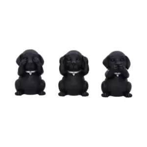Image of Three Wise Labradors 8.5cm