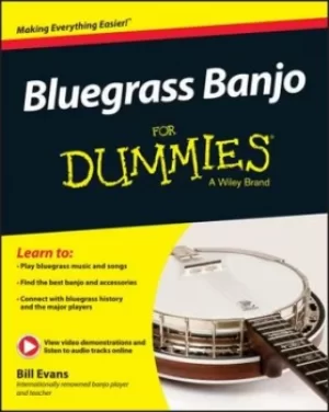 Image of Bluegrass banjo for dummies by Bill Evans